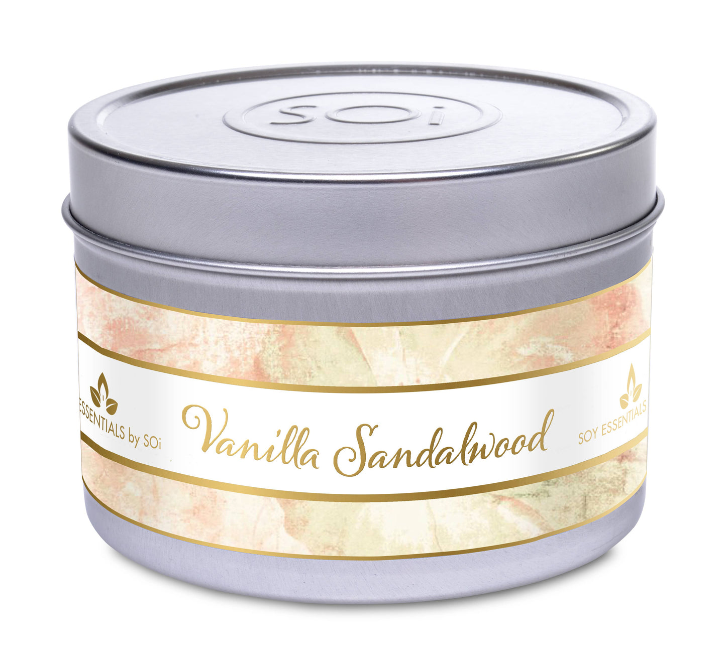 Vanilla Sandalwood  8oz Travel Tin Candle