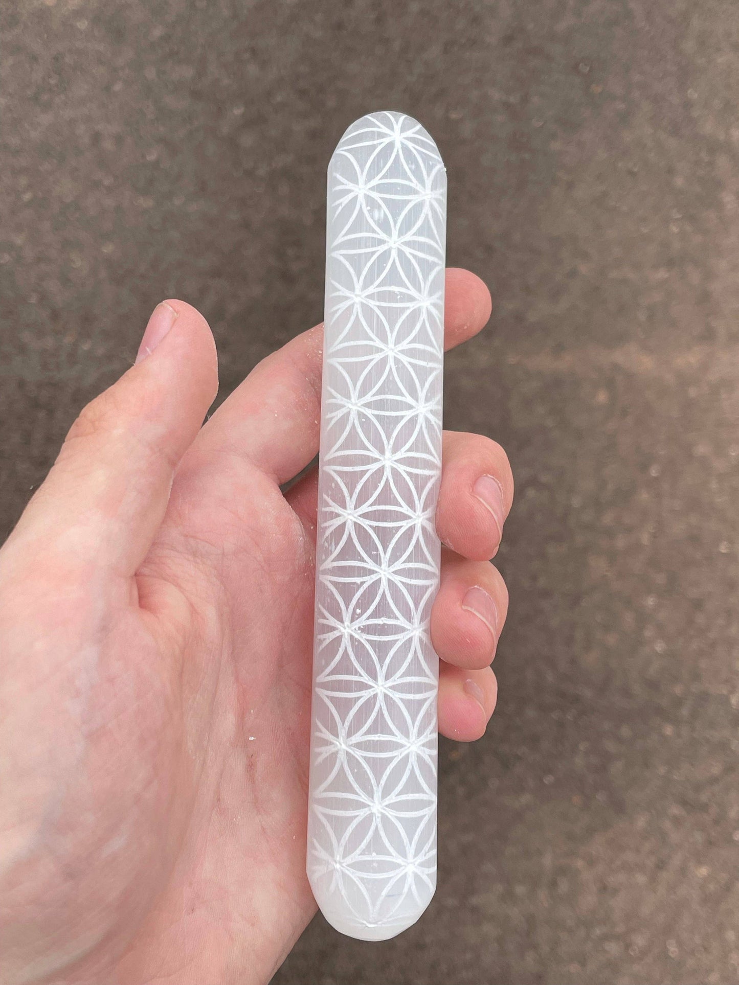 Selenite Polished Wands and Athame Blades -5.75 inches