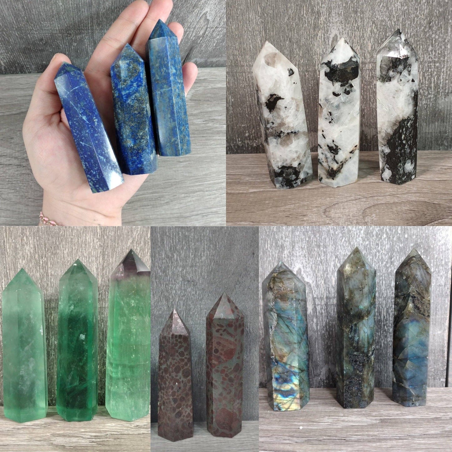 Kyanite : Gemstone Obelisks 3–4 oz