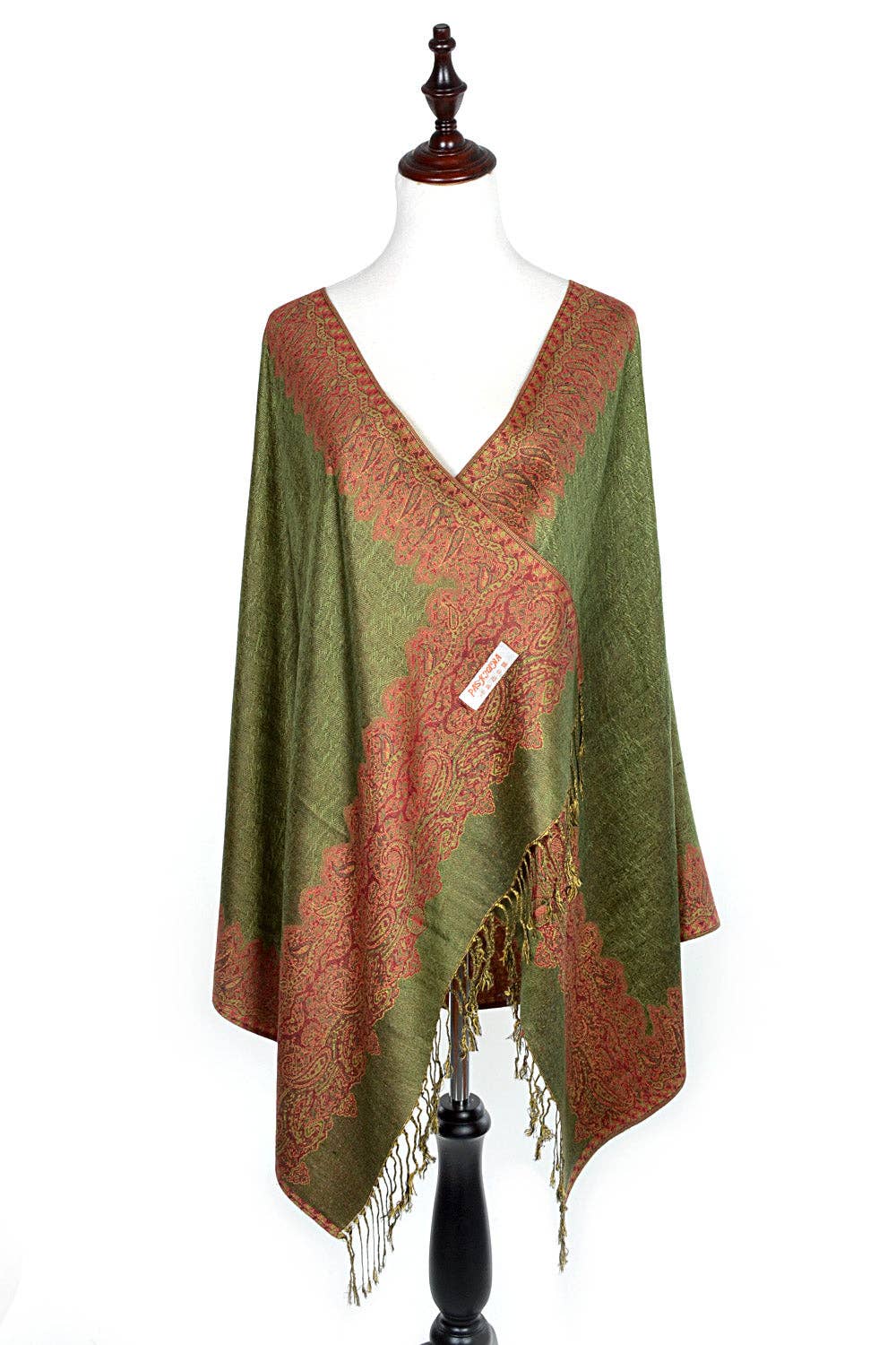 003_18 - One Piece Printed Pashmina Shawl Scarf