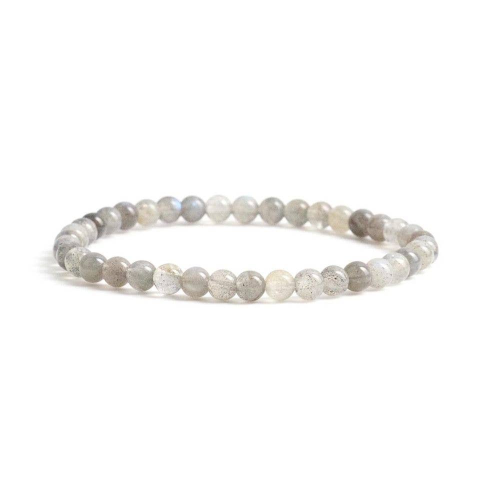 Labradorite -Crystal Bracelet - 4mm