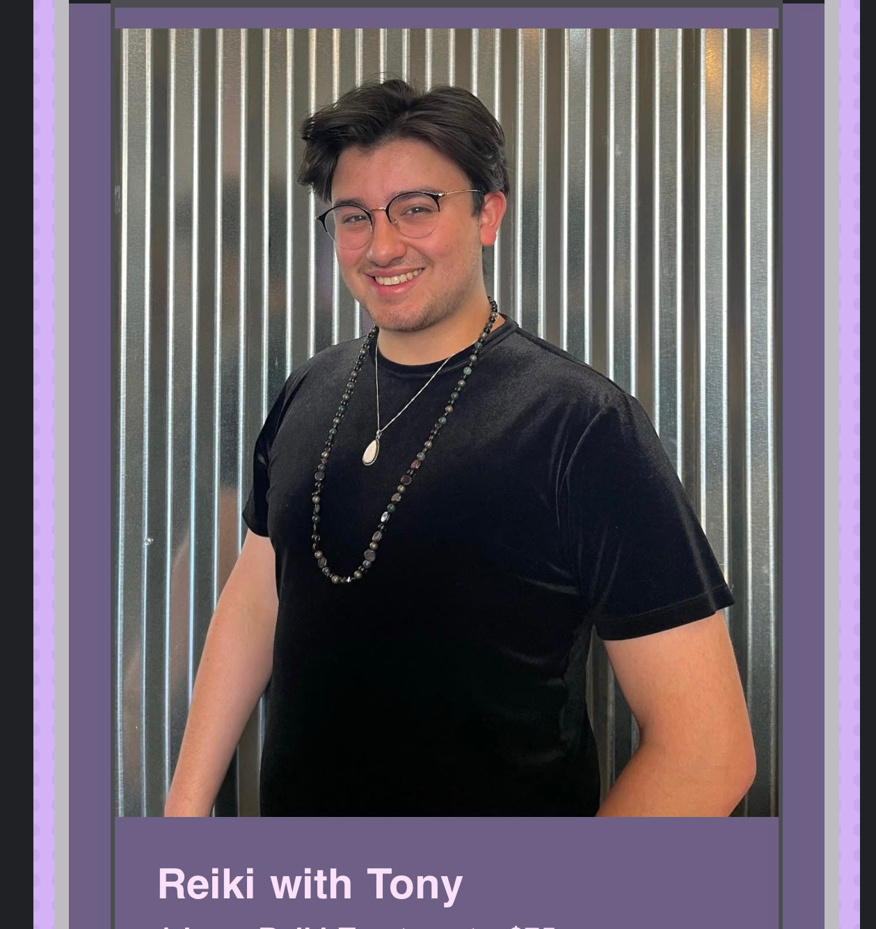 Reiki w/ Anthony