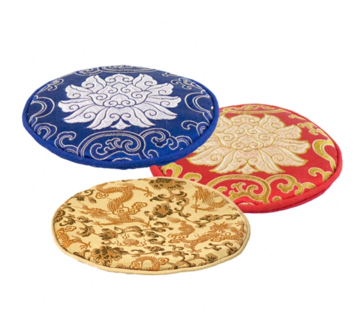 Singing Bowl Cushion 5-inch Thin Assorted Colors (each)