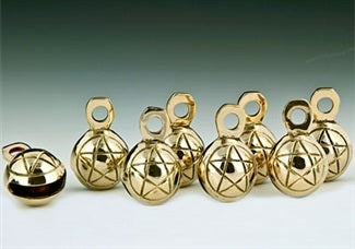 Pentacle Carved Bells
