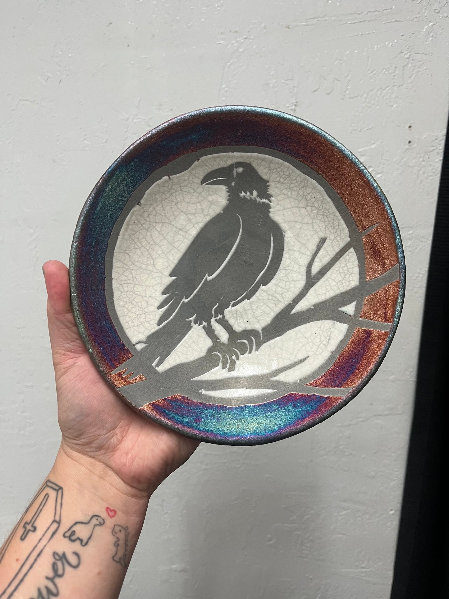 Raku Plate 7”