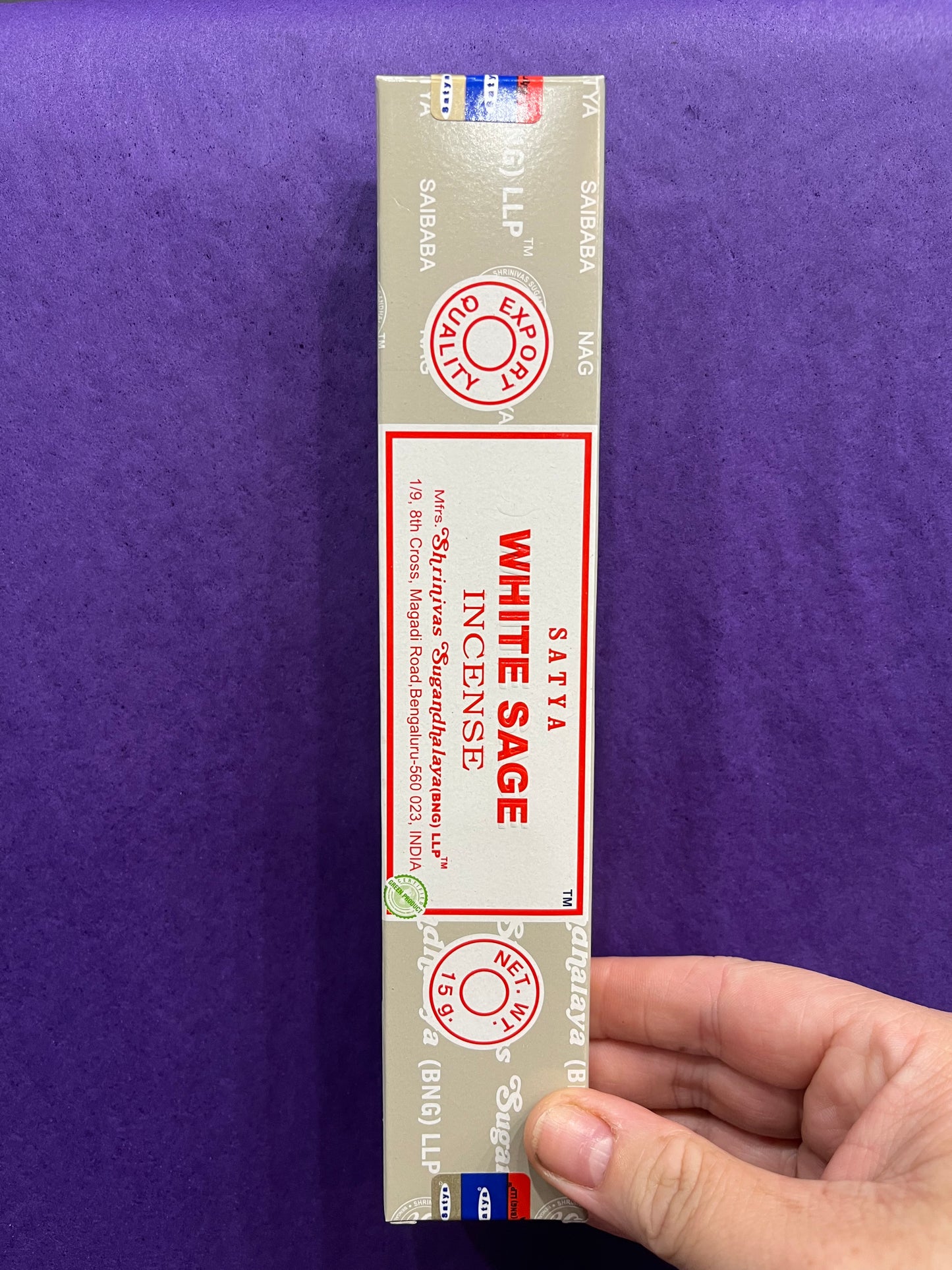 White Sage Nag Champa-15gr Box
