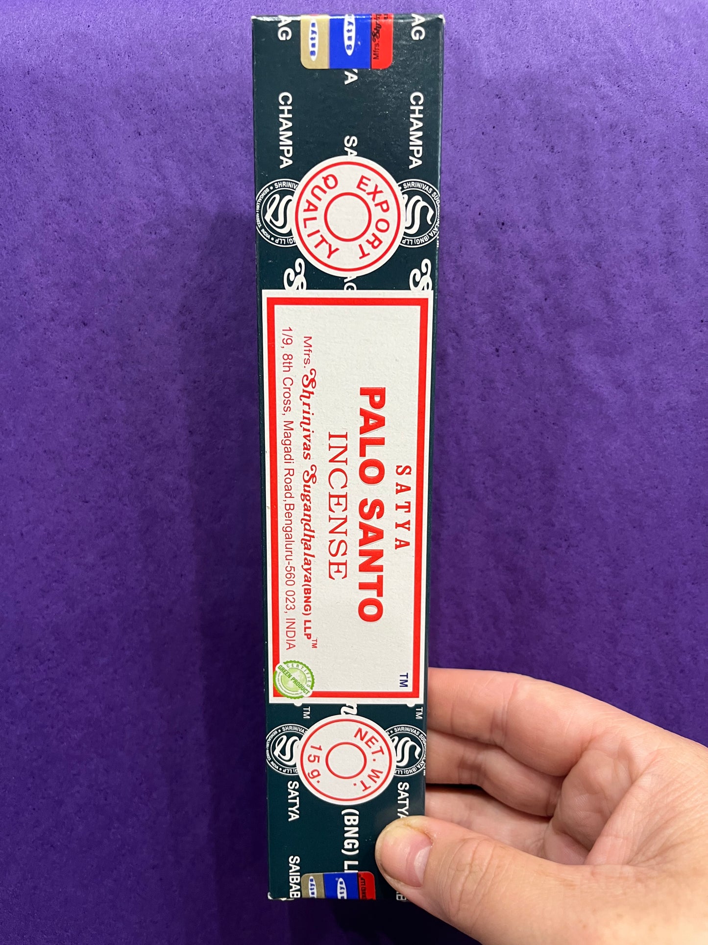 Palo Santo Nag Champa-15gr Box