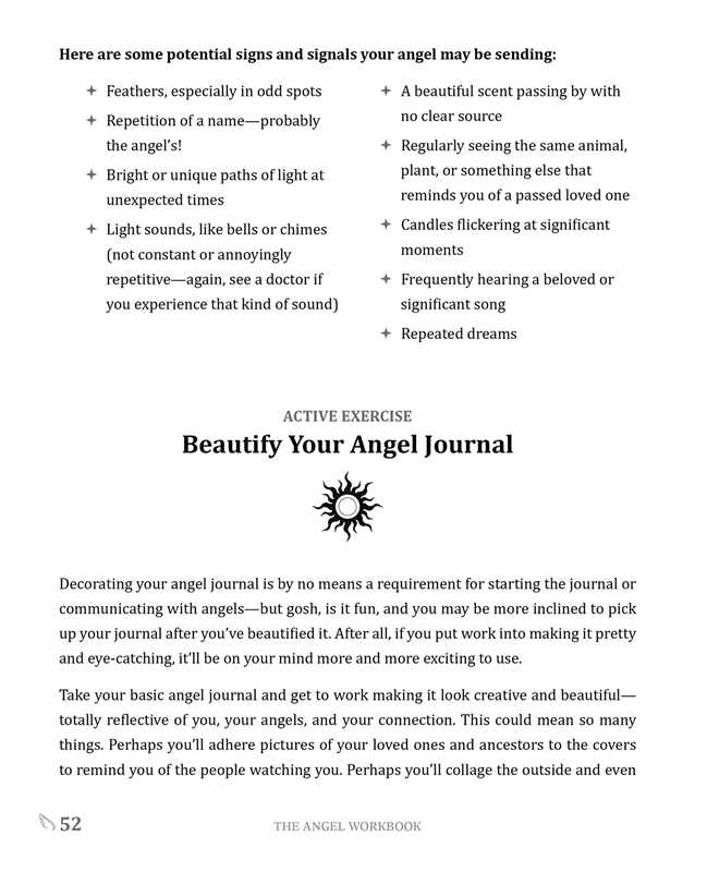 Angel Workbook by Annie Burdick: Paperback; 128 pages / English