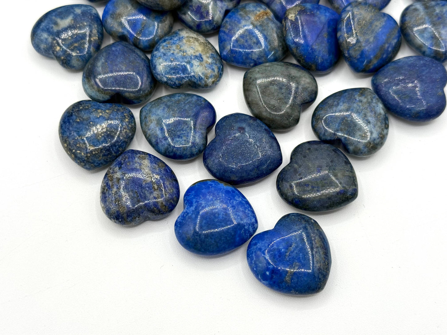 Lapis Lazuli Mini Hearts