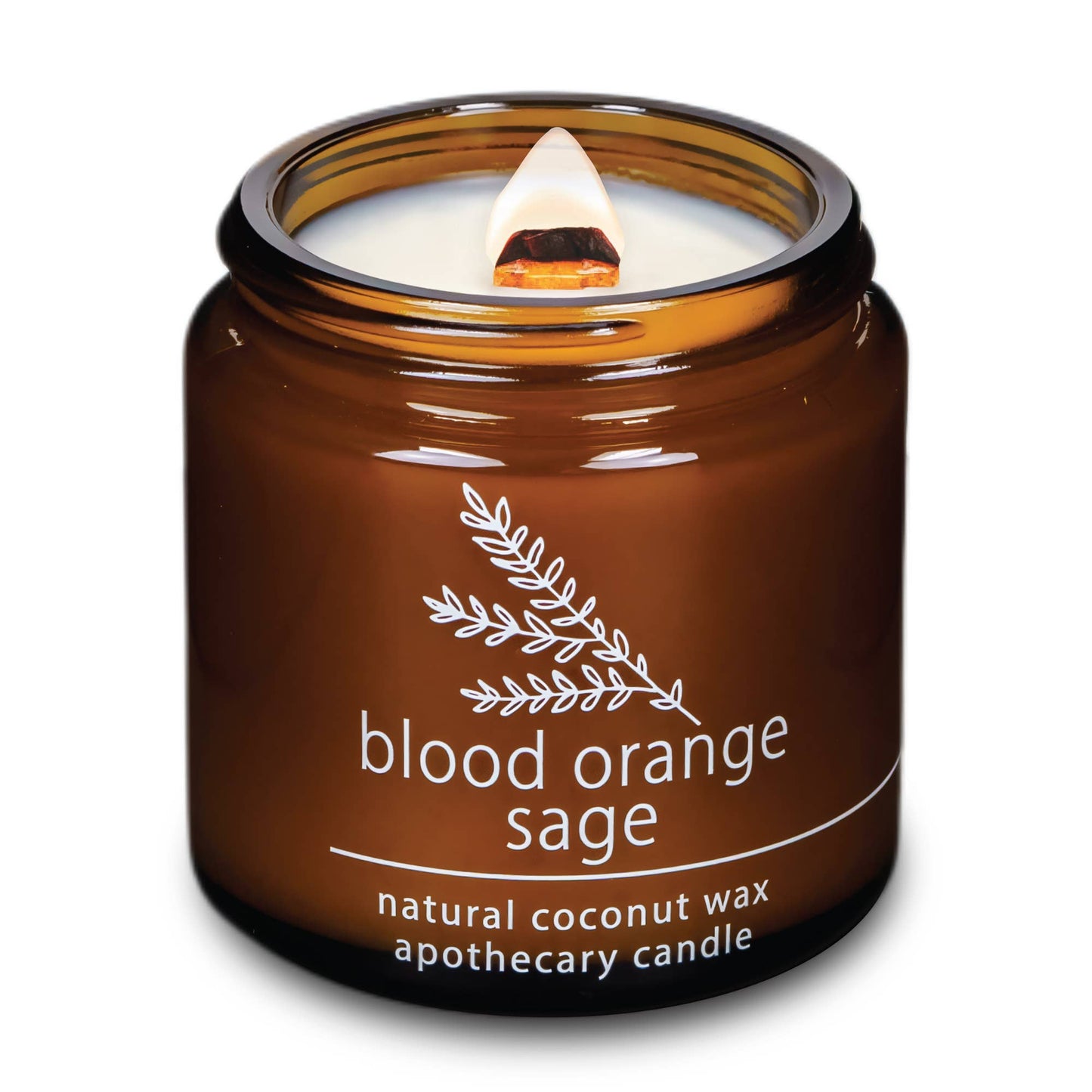 Blood Orange Sage | 4 oz Apothecary Candle