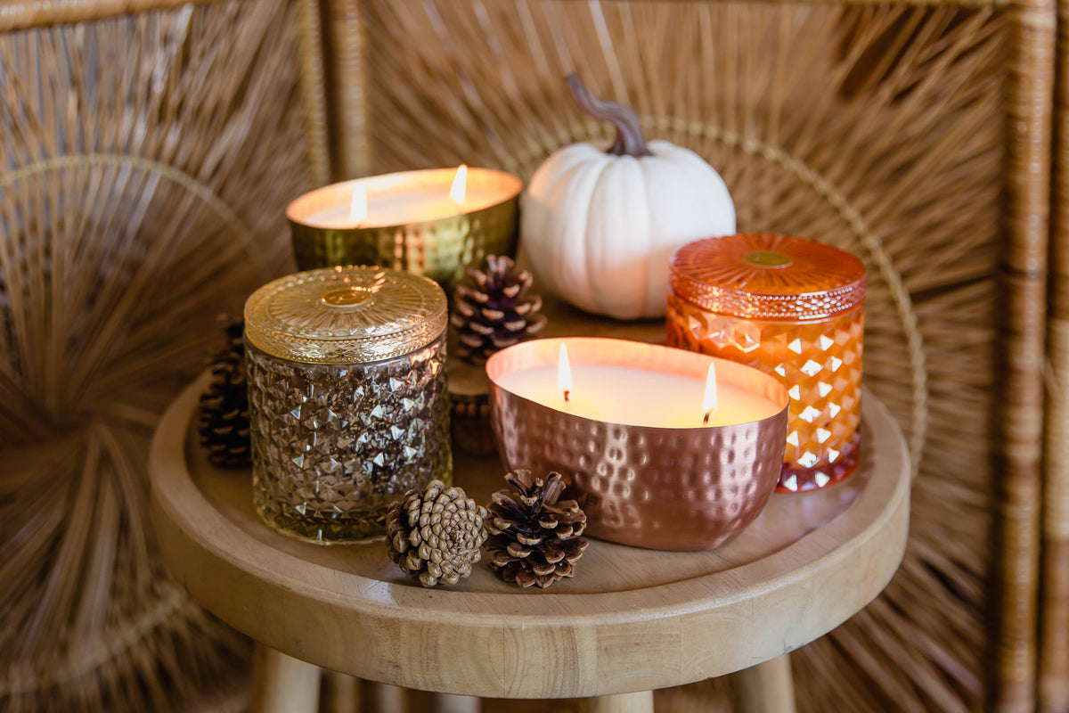 Pumpkin Chai 4oz Aqua De SOi Candle Tin