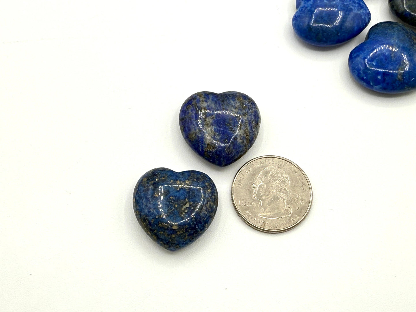Lapis Lazuli Mini Hearts