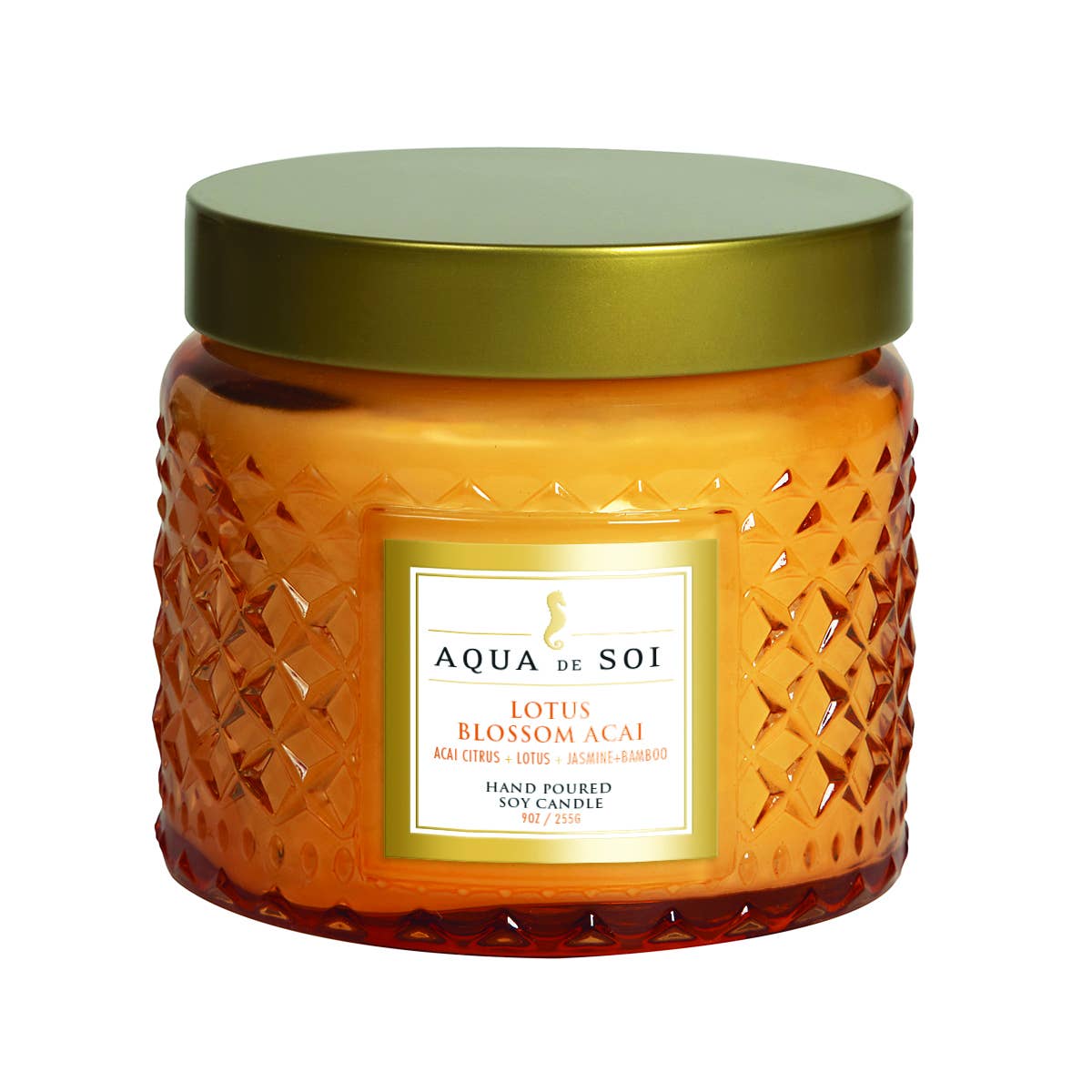 Lotus Blossom Acai Faceted Jar 11oz