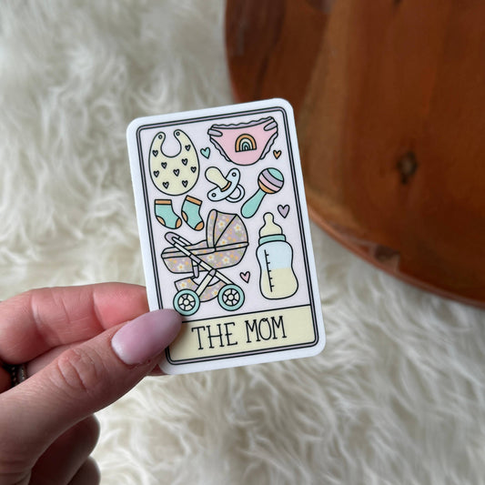 "The Mom" Tarot Card Sticker