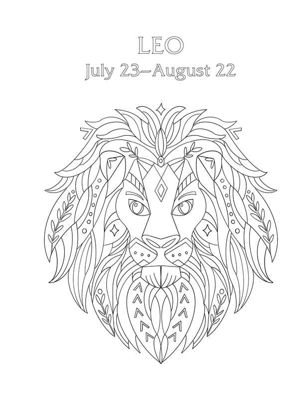 Leo: Your Cosmic Coloring Book by Mecca Woods: Paperback; 48 pages / English