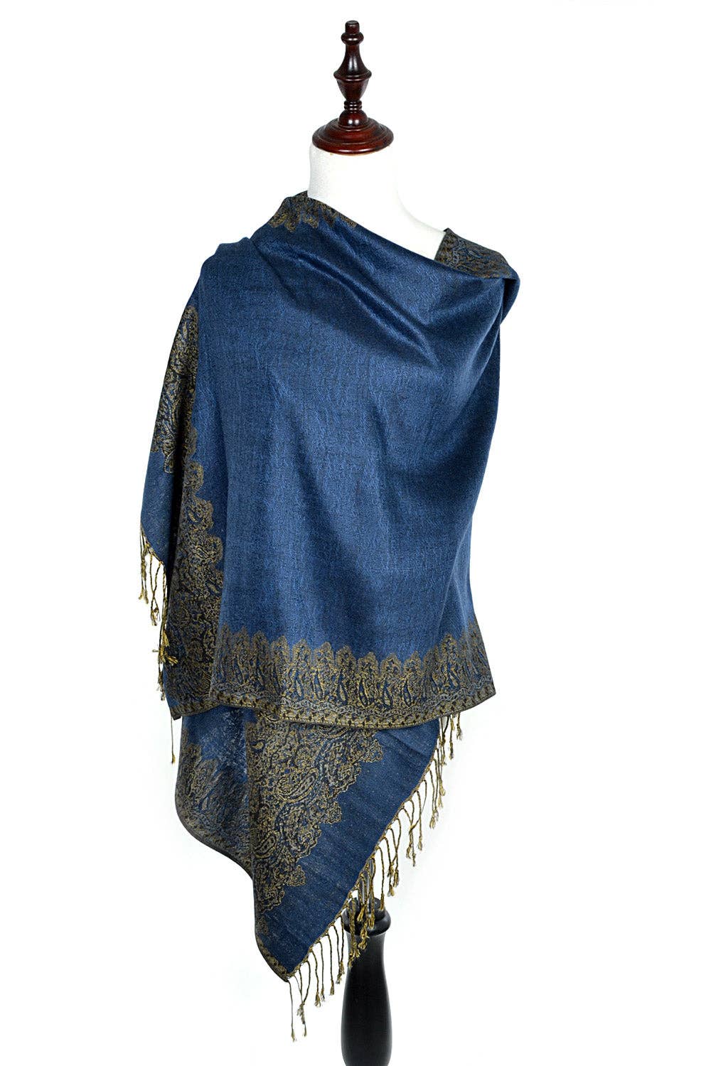 003_10 - One Piece Printed Pashmina Shawl Scarf