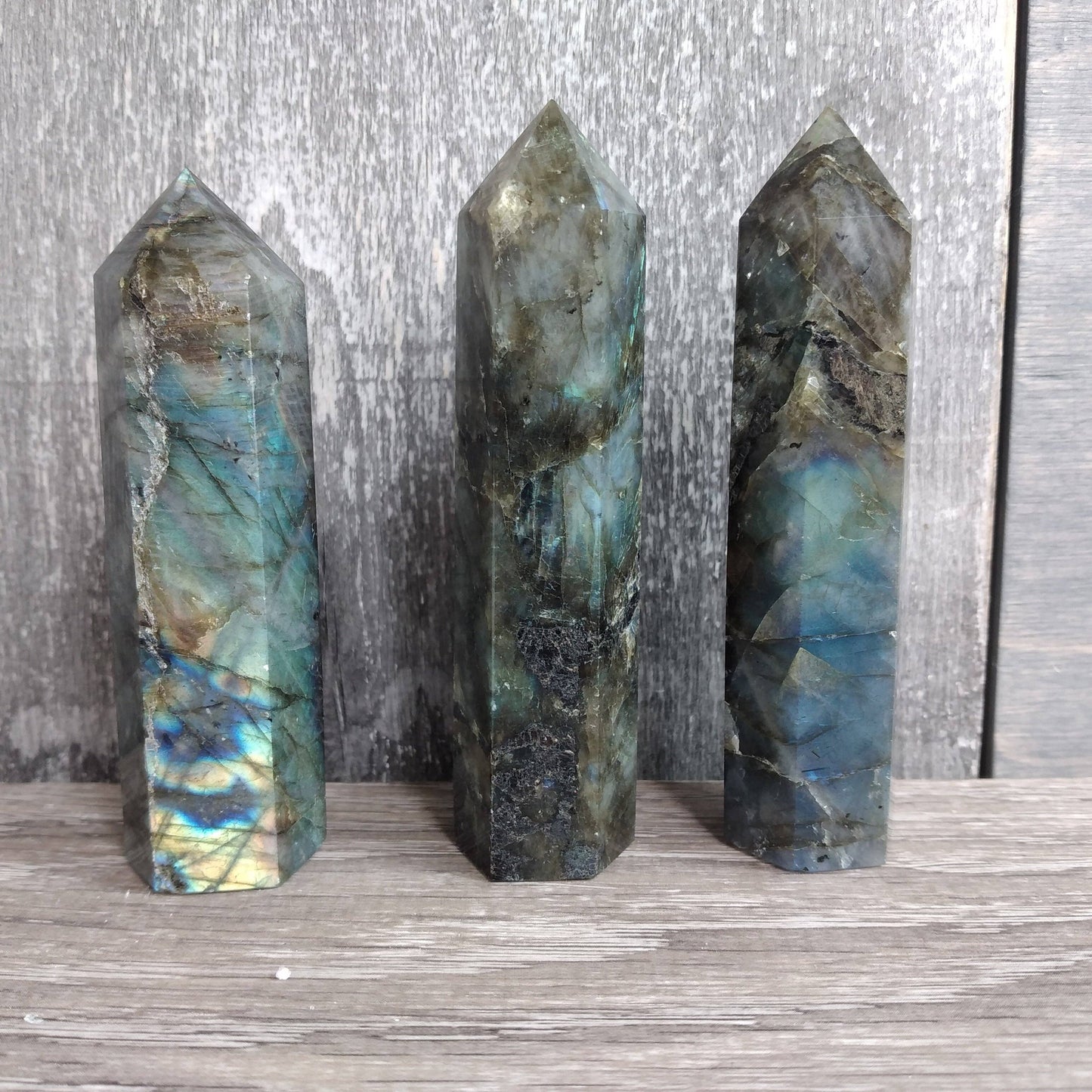 Lapis Lazuli -Gemstone Obelisks 3–4 oz