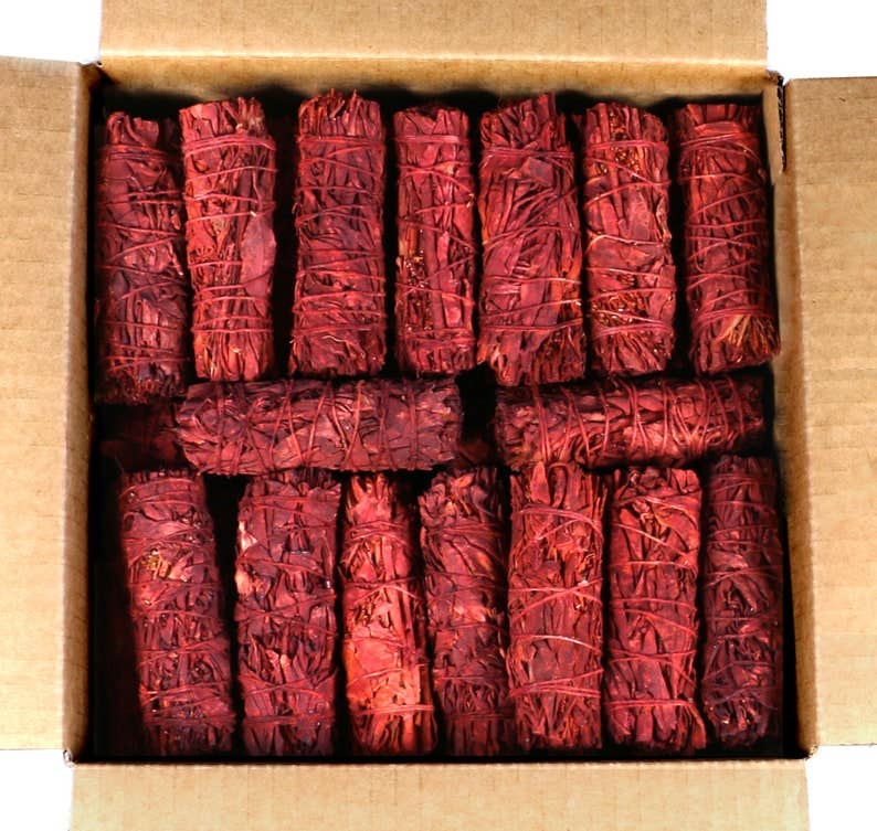 Dragons Blood Sage Smudge Stick (4 in.)