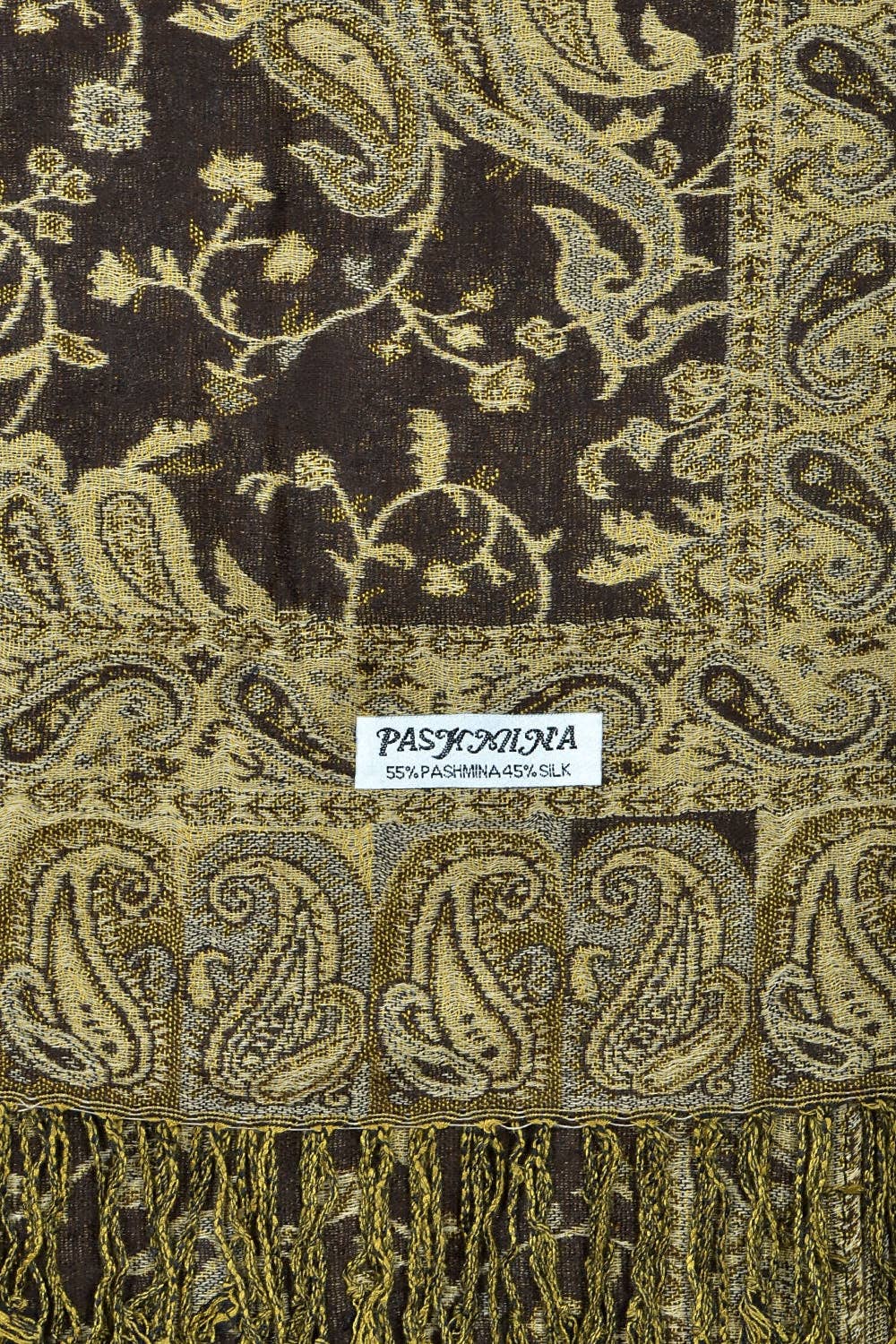 023_9 - One Piece Pasiley Print Pashmina Shawl Scarf