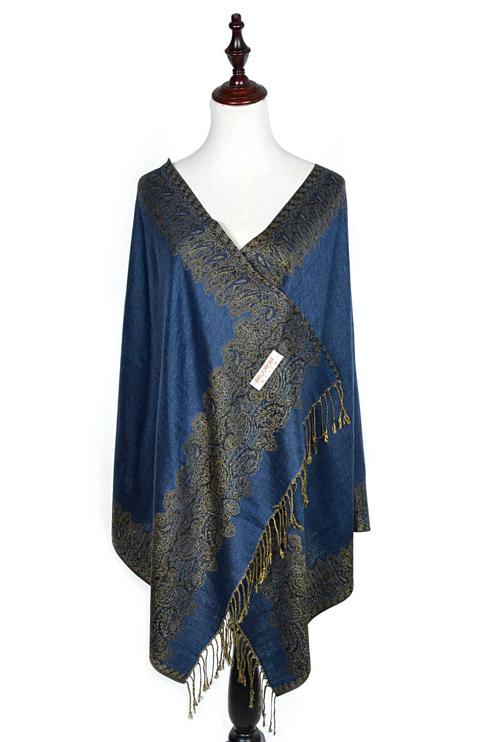 003_10 - One Piece Printed Pashmina Shawl Scarf