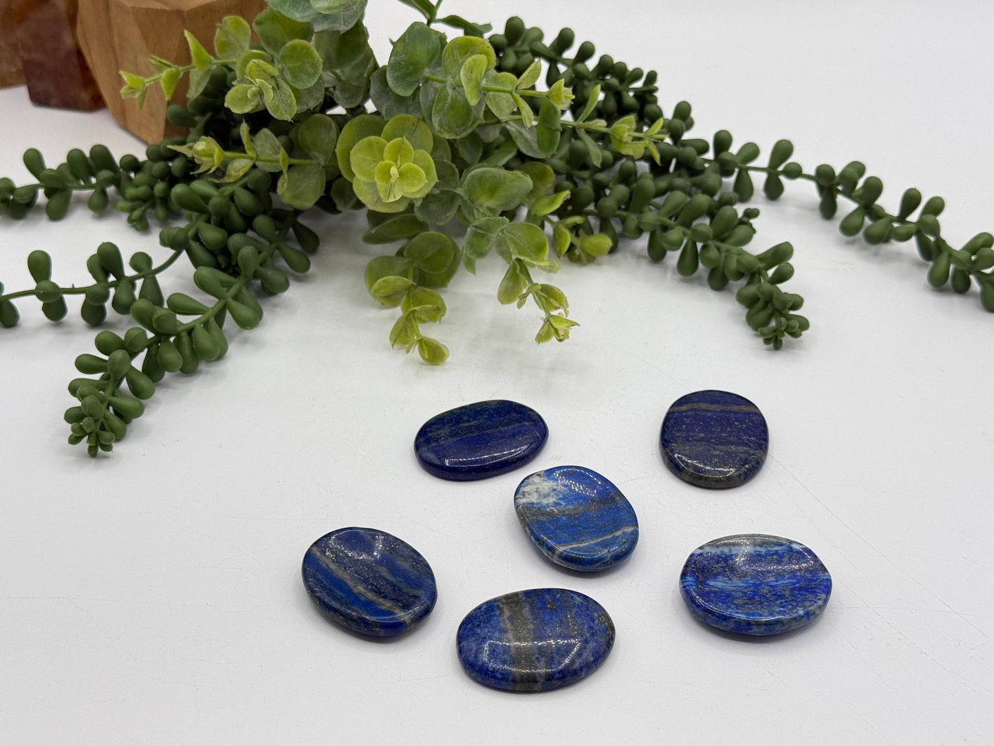 Lapis Lazuli Worry Stones 40x30x8mm (1 piece)